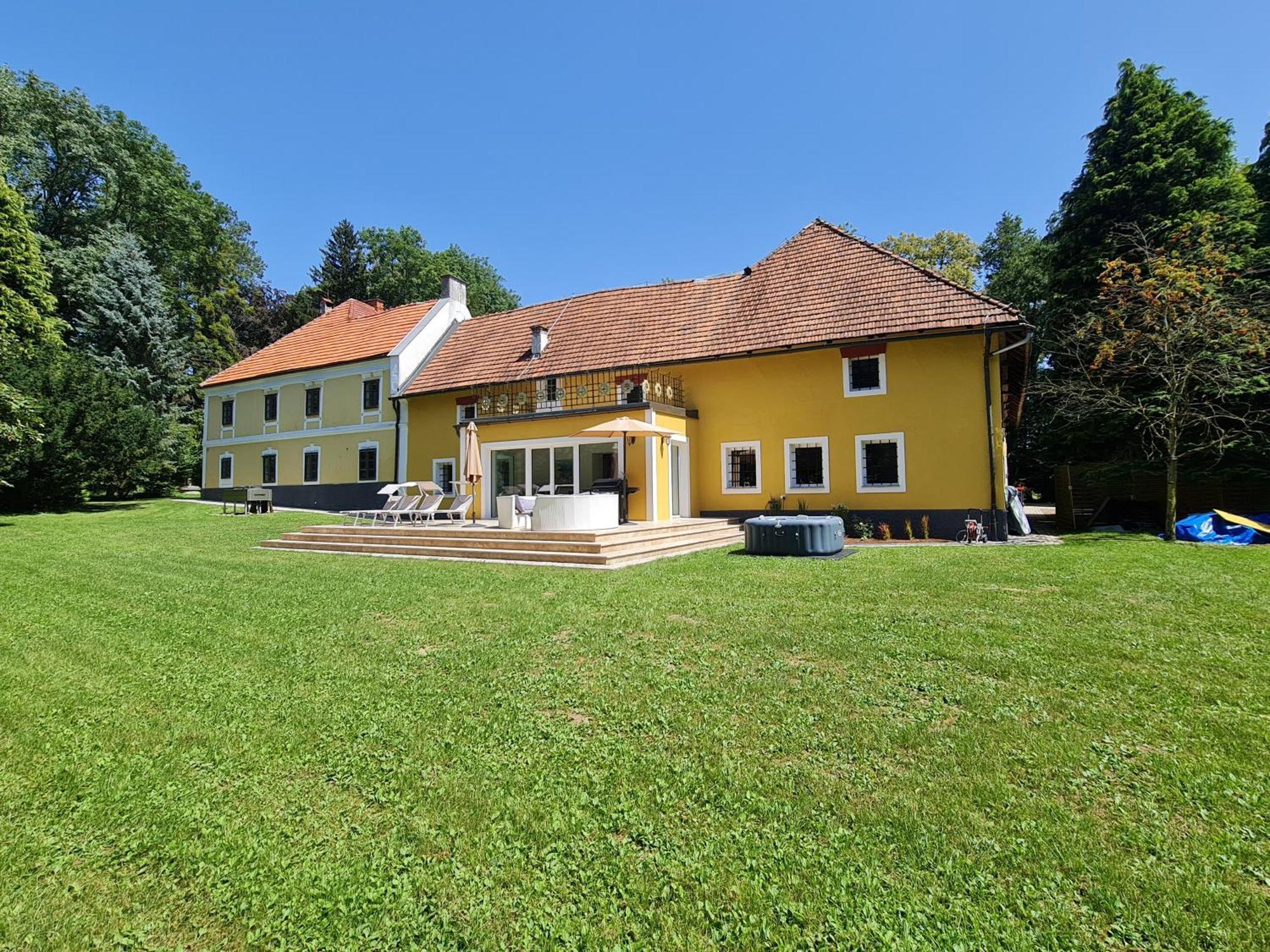 Historischer Gutshof, Bogensportzentrum Kremstal Apartman Nussbach Kültér fotó